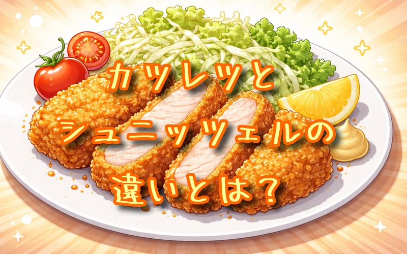 カツレツとシュニッツェルの違いとは？