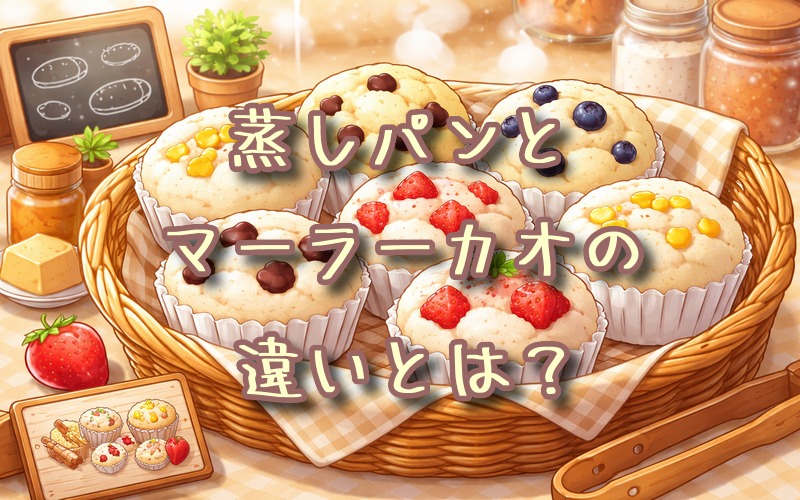 蒸しパンとマーラーカオの違いとは？