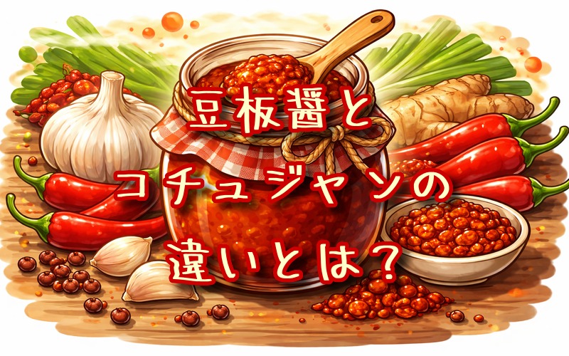 豆板醤とコチュジャンの違いとは？