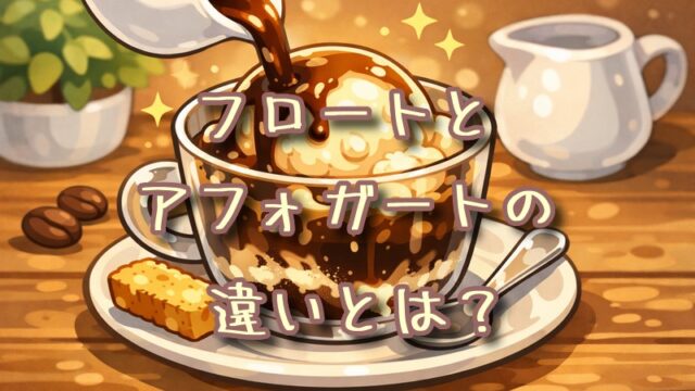 フロートとアフォガートの違いとは？