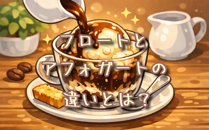 フロートとアフォガートの違いとは？