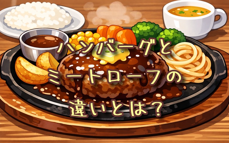 ハンバーグとミートローフの違いとは？