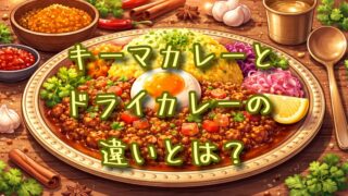 キーマカレーとドライカレーの違いとは？