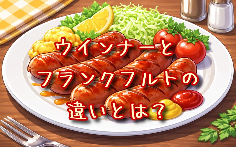 ウインナーとフランクフルトの違いとは？