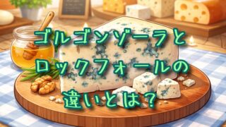 ゴルゴンゾーラとロックフォールの違いとは？