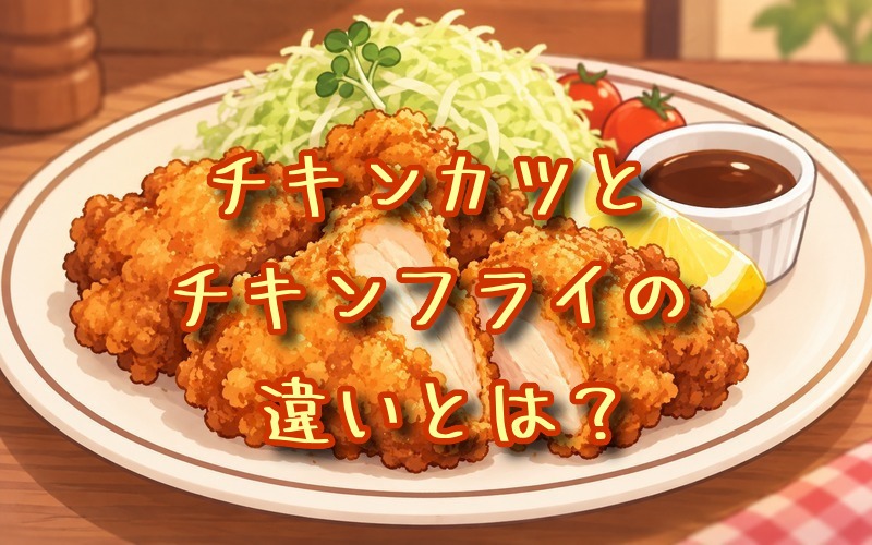 チキンカツとチキンフライの違いとは？