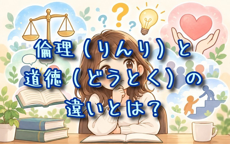 倫理と道徳の違いとは？